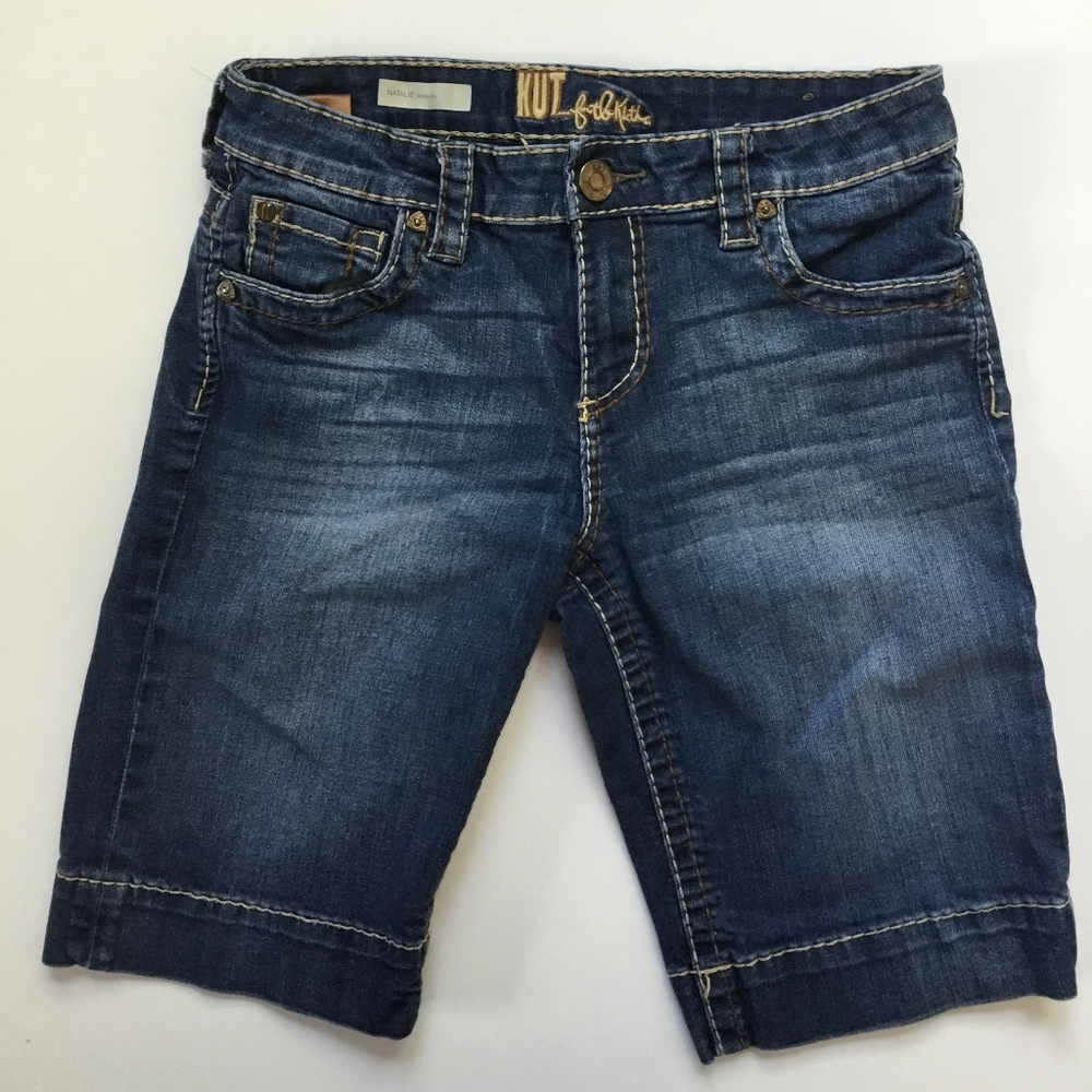 Kut from the Kloth Natalie Bermuda Shorts sz 6